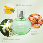 MINISO Blooming Eau De Toilette kauap&uuml;sivad naiste parf&uuml;&uuml;mid, 30 ml, &otilde;ndsa buketiga
