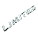 3D Metal Limited Edition Letter auto tagumise pagasiruumi kere m&auml;rgi embleemi kleebised Toyota Highlander JEEP Wrangleri jaoks h&otilde;be