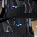 2PC Car Trunk Side storage organizer for Toyota Camry XV50 XV70 2011-2022 trunk storage plate accessories Car for Camry 11-17 black