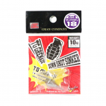 Varivas Nogales TG Granaad Down Shot Tungsten Sinker Suurus 10 grammi (5139)