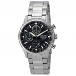 Seiko kontseptuaalne kronograaf, must sihverplaadiga kvarts SSB419P1 100M meeste k&auml;ekell