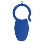 V&otilde;tmehoidja pudeliavaja kolm-&uuml;hes kaasaskantav vastupidav multifunktsionaalne valuvaba ava &otilde;lleveesooda jaoks sinine