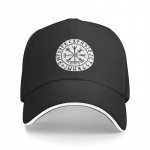 Punk Vegvisir Runes Viking pesapallim&uuml;ts naistele Unisex Reguleeritav Vikings Compass Tattoo isa m&uuml;tsi sooritus Baseball Cap