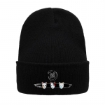Demon Slayer Eyes Kootud M&uuml;ts Naistele Unisex Beanies Talvem&uuml;tsid Pol&uuml;ester Kimetsu Ei Yaiba Anime Manga Hip Hop Melon Cap