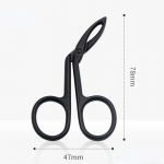 Professiona k&uuml;&uuml;narnuki kulmutangid klambrid k&auml;&auml;rid pintsetid kuldsed h&otilde;bedased sirged kulmude kitkumise meigiilu t&ouml;&ouml;riist Uus