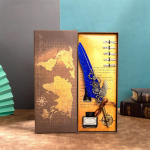 Vintage t&auml;itesulepea, mehaaniliste tiibade ja alusega &ndash; kirjutage stiilselt must