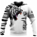 Br&auml;nd Fashion Autumn Tiger Meeste kapuutsid Lion Skin 3D k&otilde;ikjal tr&uuml;kitud meeste dressipluus Unisex lukuga pullover vabaaja jope L