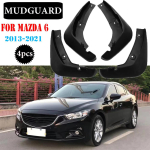 Eesmised tagumised auto porilapid Mazda 6 GJ GL Atenza 2013 jaoks- porilapid pritsmekaitsed porilapid porikaitse poritiiba autole gray