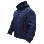 Tactical Recon Fliisist jakk Army Hoodie Kaitsepolitsei Hoodie Combat T&auml;ist&otilde;mblukuga XL tumesinine v&auml;rv