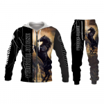 Cartoon Horse Animal 3D kapuutsiga dressid, meeste naljakad t&auml;navar&otilde;ivad, kapuutsiga jakk t&otilde;mblukuga &uuml;likonna pikkade varrukatega komplektid 6XL