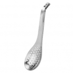 Piluga lusikaga toiduklass, sile poleeritud kuumakindel, ilma dematsioonita filtriga munakollase kaaviar h&otilde;be