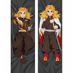 Anime Rengoku Kyoujurou Cosplay padjap&uuml;&uuml;r Dakimakura Virsikunahast Demon Slayer Kahepoolne Kallistatav Keha Padja P&uuml;&uuml;r 40x120cm pillowcase