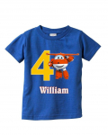 Super Wings Jetti s&uuml;nnip&auml;eva unisex T-s&auml;rk Jetti s&uuml;nnip&auml;eva unisex T-s&auml;rk S