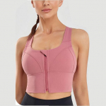 Suured naiste pikan&ouml;&ouml;riga eesmine t&otilde;mblukk Fitness rinnahoidja laia rihmaga rinnahoidja kokkupandud Push Up aluspesu P&otilde;rutuskindel spordijooga vest Risti selja rinnahoidja M