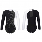 T&uuml;drukute pikkade varrukatega v&otilde;imlemistrikood, s&auml;delev balletitantsu trikoo tantsuriided, laste uisukost&uuml;&uuml;m 11-12 Years