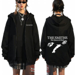The Smiths The Queen Is Dead T&otilde;mblukuga kapuuts Meeste mood Vintage t&otilde;mblukuga kapuutsiga dressipluus Harajuku vabaaja &uuml;lisuur jope mantlid XXXL must