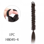 LISI HAIR s&uuml;nteetiline 16-tolline p&otilde;imitud hobusesaba juuksepikendused must hobusesaba parukas k&otilde;rge temperatuuriga kiust parukas naistele Cosplay kasutamiseks 40cm
