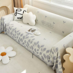 Pehme &scaron;enill-diivani r&auml;tikukate koos narmastega Universaalne 3-/4-kohaline tool-diivani kate m&ouml;&ouml;blikaitse lemmikloomadele 180x130cm