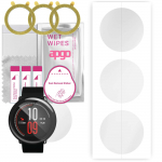 3x apgo h&uuml;drogeeli ekraanikaitse Amazfit Pace'i jaoks, h&uuml;drogeelkile, positsioneerimiskihiga lihtne paigaldada