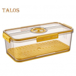 Leivakarbi aja salvestamine Toidu s&auml;ilituskonteiner Toidukvaliteediga BPA-vaba l&auml;bipaistev &otilde;hukindel toidukorrakarp koos A hall