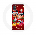 &Uuml;mbris Samsung Galaxy A51 Miki Hiire ja Minnie Hiire jaoks j&otilde;ulup&uuml;hal