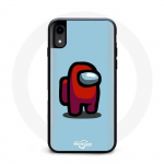 Iphone XS-i &uuml;mbris meie seas, rohelise lehega tegelane