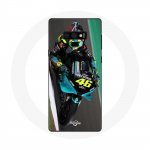 &Uuml;mbris Samsung Galaxy Note 9 Valentino Rossi MotoGP Rider 46 jaoks