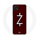 &Uuml;mbris Samsung Galaxy A22 5G Ozark 4. hooaja logoga Z valge punase taustaga