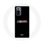 Coque pour Xiaomi Redmi Note 10 Pro La casa de papel Logo