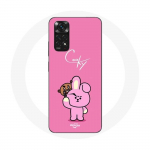 Coque pour Xiaomi Redmi Note 11 4G BTS Bangtan Sonyeondan BT21 Shooky Suga Et Cooky Jungkook