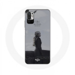 &Uuml;mbris Xiaomi Redmi Note 10 5G Troonide m&auml;ngu 8. hooaja Daenerys Targaryen Fire and Blood The Throne jaoks