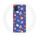 &Uuml;mbris Samsung Galaxy A71 BTS Bangtan Sonyeondan BT21 Christmas 2023 jaoks