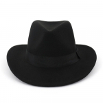 Naised Mehed Must Villane Chapeu L&auml;&auml;ne Kauboi M&uuml;ts H&auml;rrasmees Dž&auml;ss Sombrero Hombre M&uuml;ts Isa Kauboit&uuml;druku M&uuml;tsid Suurus 56-58cm