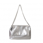 Naiste &otilde;lakott sileda pinnaga kunstnahast suure mahutavusega kett punutud rihm &uuml;hev&auml;rviline kaasaskantav magnetpandlaga t&otilde;mblukuga suletav pendeldamine must