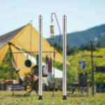 2 Pieces Camping Table Legs Desk Support Stand Retractable Furniture Easy to Install BBQ Picnic short