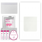 apgo MATTE Protective Skin Sticker for the back compatible with Motorola Razr+ Plus 2023, Wrap Film, Hydrogel Film, Flexible, Soft TPU with positionin