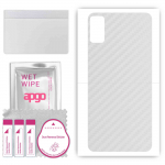 apgo kaitsev nahakleebis seljale, mis &uuml;hildub Cubot Note 8-ga, &uuml;mbriskile, foolium, vin&uuml;&uuml;l &ndash; mustriga l&auml;bipaistev s&uuml;sinik