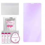 apgo Anti-Blue 9H Hybrid protective glass compatible with Lenovo Tab V7, flexible nano glass, great replacement for tempered glass, scratch-resistant,