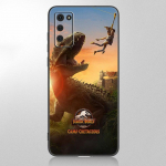 Maailma Jurassic Park Telefoni&uuml;mbris Samsung Galaxy A12 A02S A22 A32 A52 A72 A71 A51 A41 A31 A21 A11 A50 A70 A10S A20S jaoks, Must Kate Samsung A21S