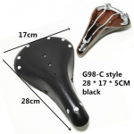 G98 Retro Vintage jalgrattasadul Puhast veisenahast K&auml;sitsi valmistatud iste Custion Bike Sport Sadul Jalgratta Sadul Bike Seade