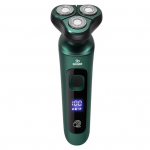 Meeste elektriline pardel LED-ekraan, 3 peaga USB-laetav reisija juhtmeta habemetrimmeri eemaldaja t&ouml;&ouml;riist isa poiss-s&otilde;brale