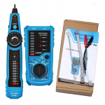RJ11 ja RJ45 v&otilde;rgukaabli tester, Etherneti juhtmeotsija, kaabli kaardistaja, j&auml;rjepidevuse test, kaasaskantav LAN-kaabli tester, telefonikaabli otsija kiire positsioneerimine Package size:22*11*4cm sinine