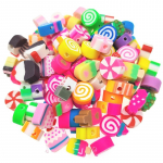 Loomingulised uued vahet&uuml;kid savihelmed k&auml;sitsi valmistatud 10 tk ehtetarvikud isetehtud k&auml;ev&otilde;ru ehete jaoks &uuml;marate helmeste tegemine v&auml;rviline pehme keraamika lillet&auml;ht 2