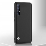 OPPO Reno 3 Pro 5G &uuml;mbrise jaoks Luksuslik nahast telefoni&uuml;mbris OPPO jaoks Find X2 Pro X2 LIte Neo silikoonkate p&otilde;rutuskindel kaitse Find X2 Pro oranž