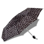Parapluie &agrave; petits pois bleu