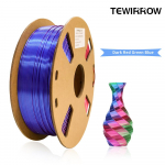 1KG 2,2 LBS siidist PLA 3D-printeri h&otilde;&otilde;gniit, kolmev&auml;rviline koekstrusioon, sujuv ja h&otilde;lpsasti prinditav, 1,75 mm 3D-printerifilament, sobib enamikule FDM-printeritele