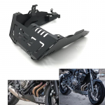 Mootorratta roostevabast terasest kaitseplaadi mootorikaitse &scaron;assii kaitsekate Yamaha MT07 XSR700 jaoks
