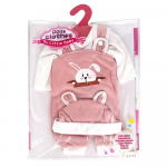 Nukuriided 36&ndash;43 cm / 17-tollistele vasts&uuml;ndinud beebinukkudele, pehme riietus m&uuml;tsiga (Mitte Nukk) 14*13.5*30cm,30*35cm,Etc. roosa