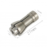 Kinnituskolvipea graveerimine 27*10mm 1tk Padruni halli sulami vahetus 3mm