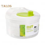 3L suur k&ouml;&ouml;giviljavurr, salatipuhastusvahend, puu- ja k&ouml;&ouml;giviljapesukauss, salatikuivati, puuviljade &auml;ravoolukorv sinine